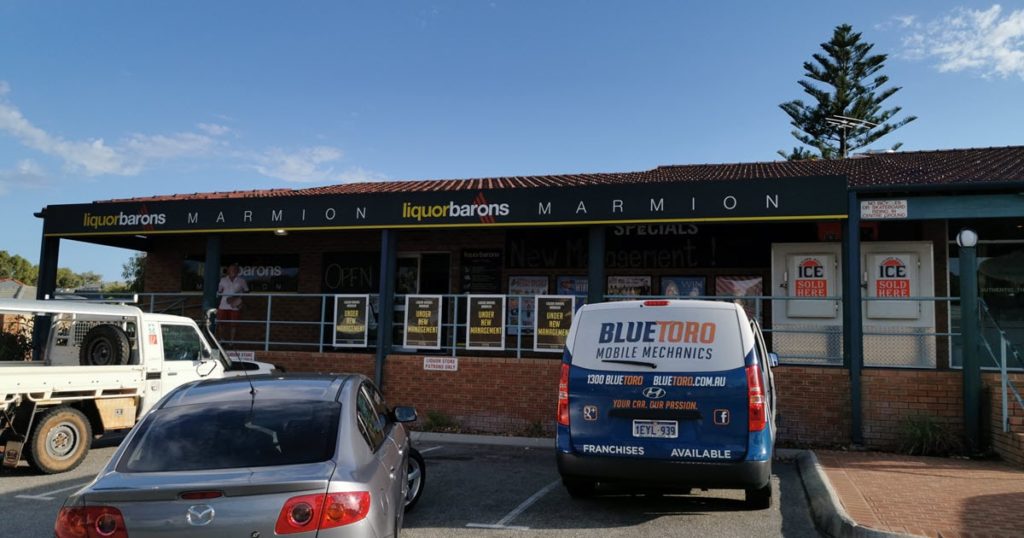 Liquor Barons Marmion bottle shop.