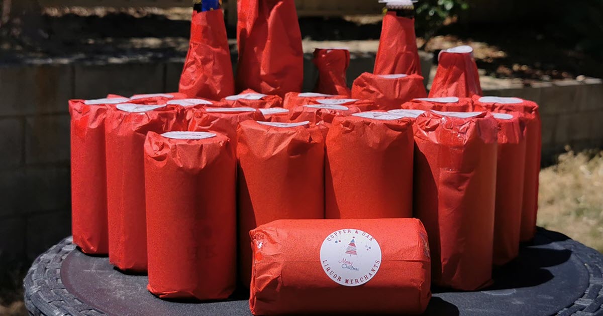 2019 Christmas advent calendar from Copper and Oak.