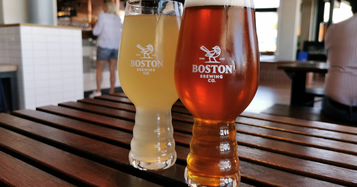 Boston Brewing Victoria Park beers