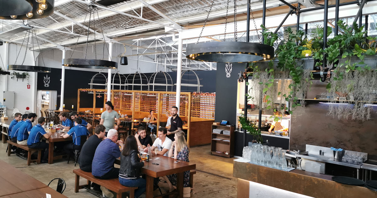 blasta brewing burswood dining area