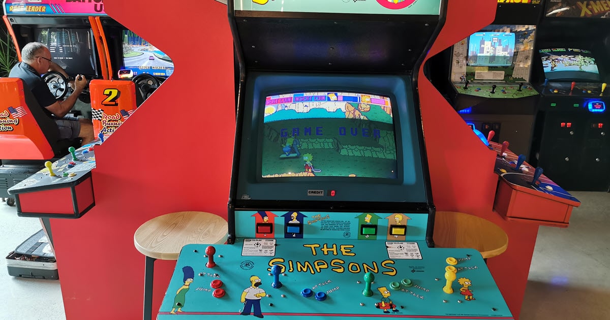 palace arcade victoria park beer venue old school arcade game