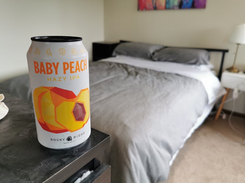 Isolation Beer Crawl Bedroom - Rocky Ridge Hazy IPA