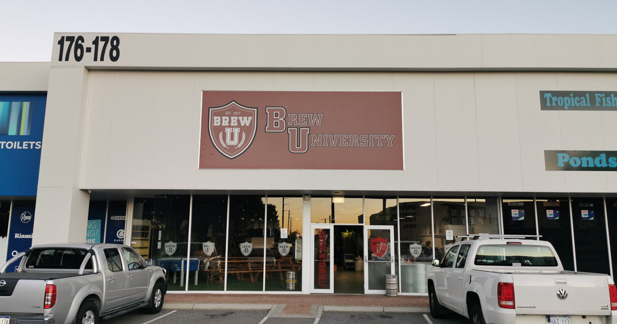 Brew University Canning Vale Front