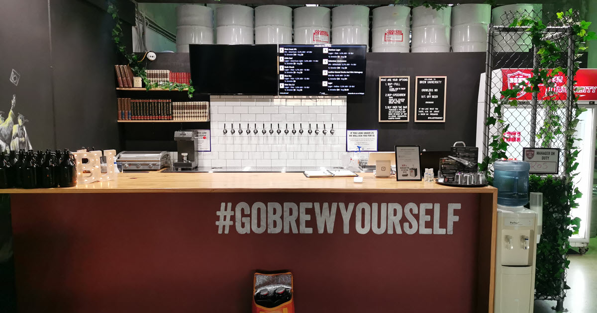 Brew University Canning Vale bar