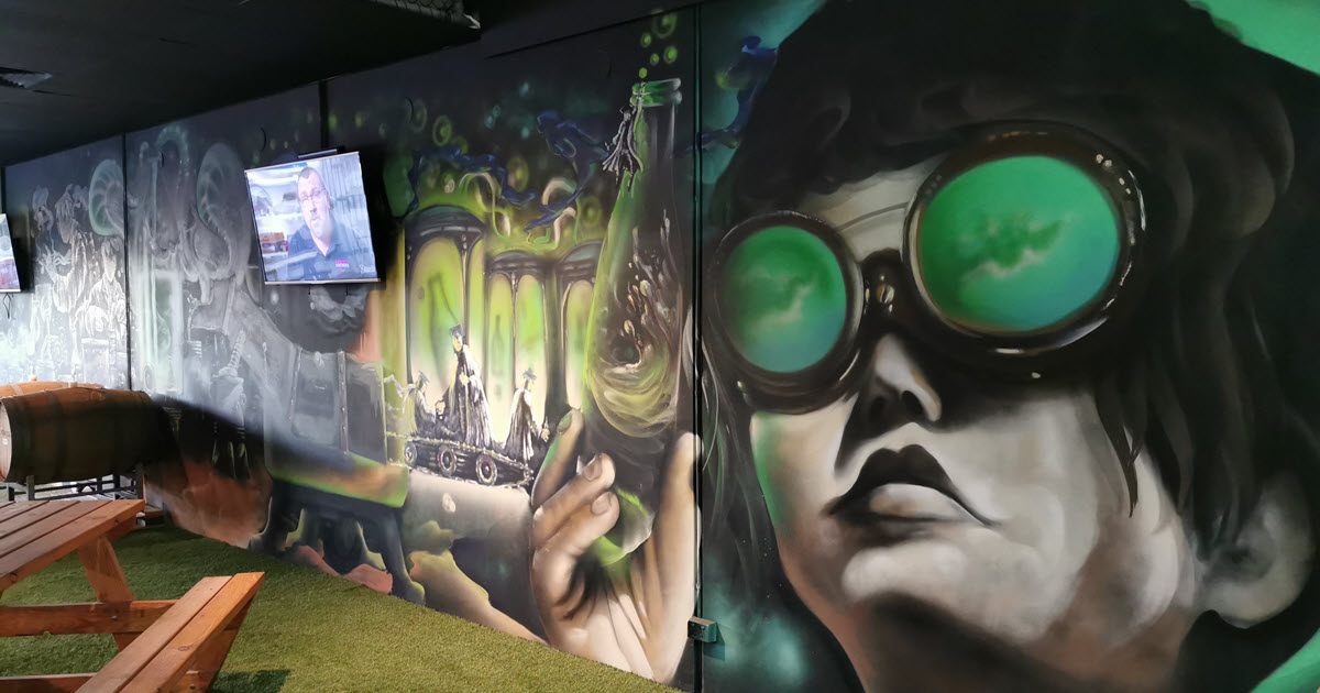 Brew University Canning Vale wall decor