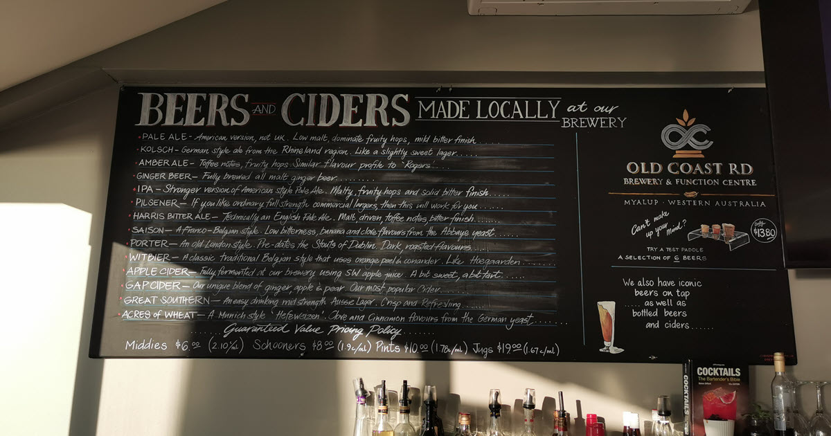 parade hotel bunbury beer options parade hotel bunbury beer options