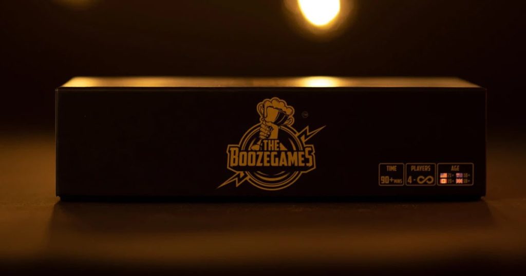 The BoozeGames drinking game review.
